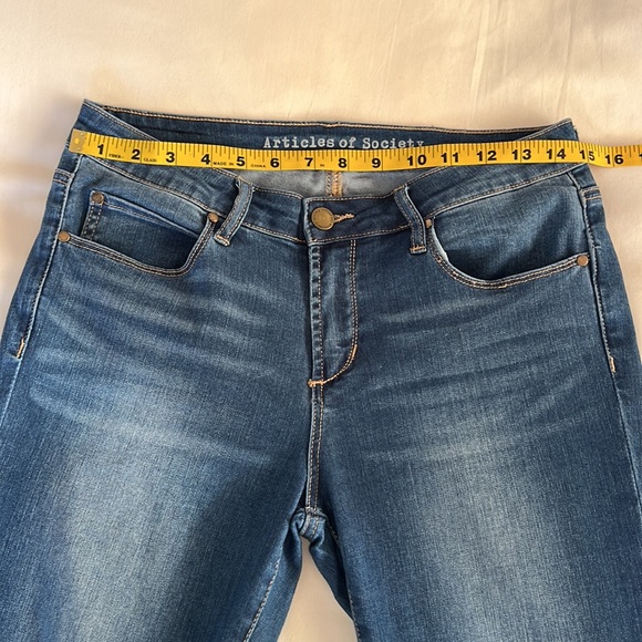 EUC • Articles of Society Carly Crop Skinny Jeans in Del Mar • Women’s 28 👖 - Picture 8 of 14